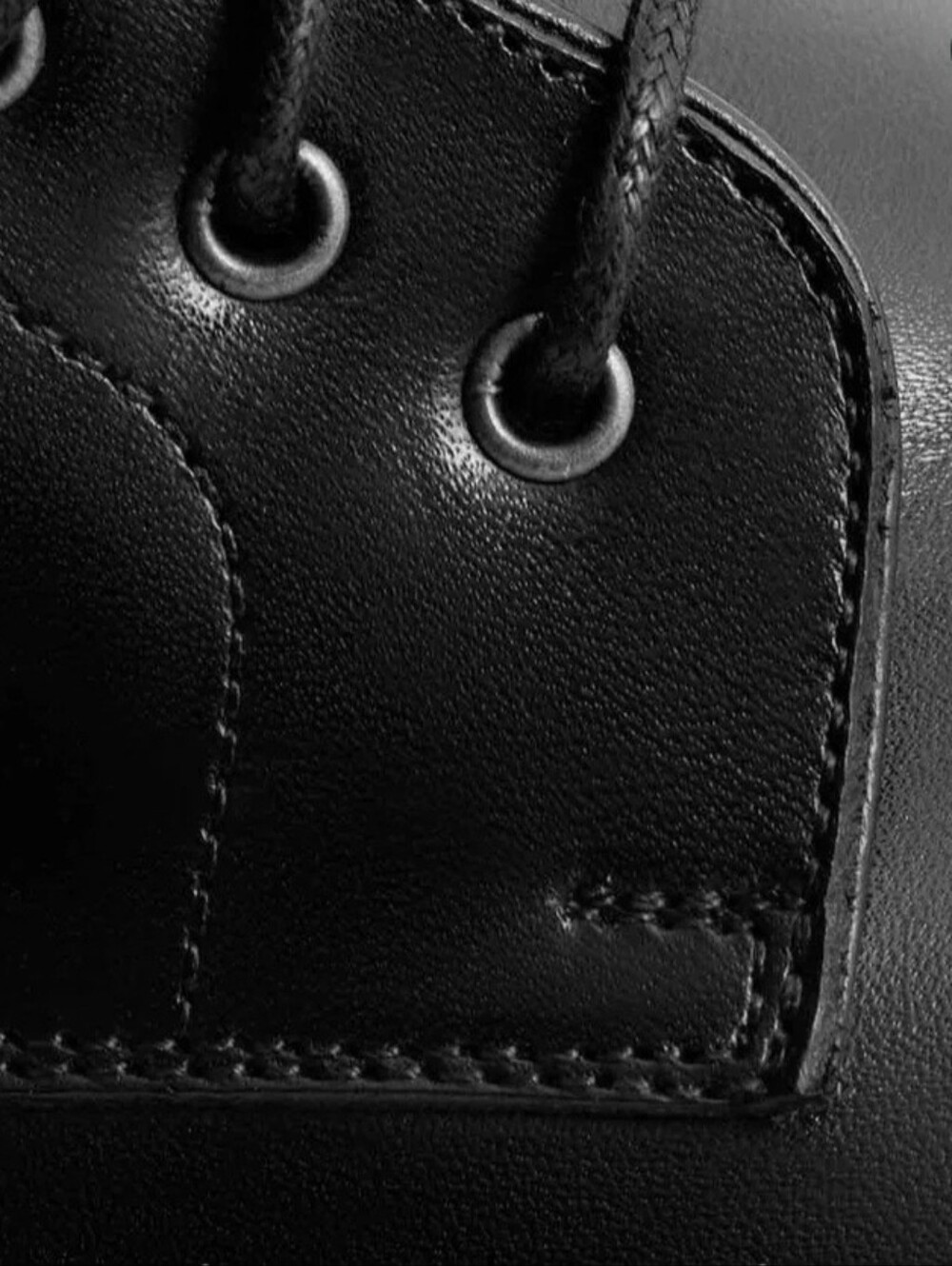 Beckett Simonon Black Leather Cap-Toe Ankle Boot - Picture 10 of 11